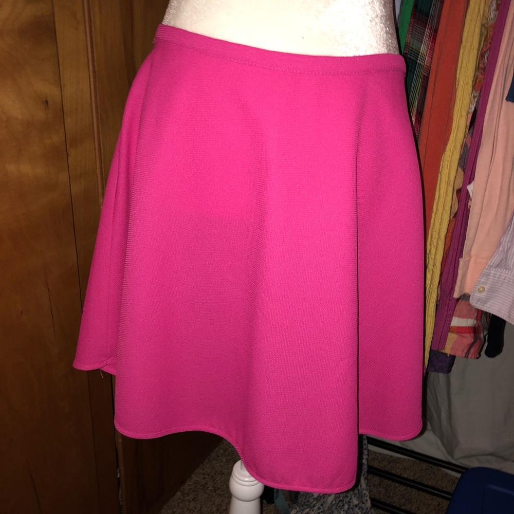 NWOT Hot Pink Skirt